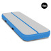 Air Track Powertrain 4m x 2m Gymnastics Mat Tumbling Exercise - Grey Blue thumbnail