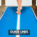 Air Track Powertrain 6m x 1m Inflatable Tumbling Gymnastics Mat - Blue White Image 3 thumbnail
