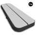Air Track Powertrain 7m x 1m Inflatable Tumbling Mat Gymnastics - Grey Black thumbnail