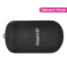 Powertrain Inflatable Air Barrel Gymnastics Roller 120cm x 75cm - Black PVC Tumbling Mat for Flips & Balance Image 2 thumbnail