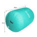 Powertrain Inflatable Air Barrel Gymnastics Roller 120cm x 75cm - Mint Green PVC Tumbling Mat for Flips & Balance Image 3 thumbnail