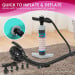 Inflatable Gymnastics Air Barrel Exercise Roller 120cm x 75cm - Green Image 6 thumbnail