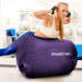 Inflatable Air Exercise Roller Gymnastics Gym Barrel 120 x 75cm Purple Image 9 thumbnail