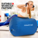 Inflatable Gymnastics Air Barrel Exercise Roller 120cm x 75cm - Blue Image 9 thumbnail