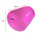 Inflatable Gymnastics Air Barrel Exercise Roller 120cm x 75cm - Pink Image 7 thumbnail