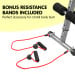 Sit Up Bench Incline with Resistance Bands - Powertrain Image 5 thumbnail