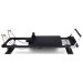 Powertrain Aria Pilates Reformer Machine Steel Foldable Multifunctional Home Gym Equipment Exercise Trainer Black Image 4 thumbnail