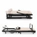 Powertrain Lyra Pilates Reformer Machine Foldable Multifunctional Home Gym Equipment Exercise Trainer Beige Image 11 thumbnail