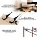 Powertrain Selina Foldable Wooden Pilates Reformer & Exercise Trainer in Beige Image 10 thumbnail