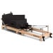 Powertrain Selina Foldable Wooden Pilates Reformer & Exercise Trainer in Black Image 2 thumbnail