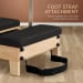 Powertrain Selina Foldable Wooden Pilates Reformer & Exercise Trainer in Black Image 9 thumbnail