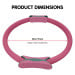 Magic Circle Pilates Ring 40cm - Pink Image 5 thumbnail