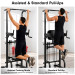 Powertrain Pull-Up & Dip Power Tower Multifunction Strength Training Station Image 5 thumbnail