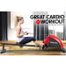 Powertrain Foldable Rowing Machine Magnetic Resistance RW-H02 - Red Image 2 thumbnail