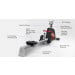 Powertrain Magnetic Flywheel Rowing Machine - Black Image 2 thumbnail