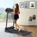 Powertrain K100 Foldable Electric Treadmill 1100W Home Gym Cardio Running Walking Machine with Incline Image 5 thumbnail