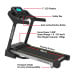 Powertrain K2000 Electric Treadmill With Fan and Auto Incline Image 2 thumbnail