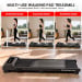 Powertrain K300 Black Foldable 2-in-1 Under Desk Walking Pad Treadmill 1.5HP 10km/h Incline Home Running Machine Image 11 thumbnail