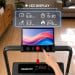 Powertrain K300 Foldable 2-in-1 Under Desk Walking Pad Treadmill 1.5HP 10km/h Incline Home Running Machine Black Image 10 thumbnail