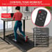 Powertrain K500 2-in-1 Foldable Walking Pad Treadmill with Remote Control Image 8 thumbnail