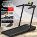 Powertrain V200 3.0HP 2-in-1 Foldable Electric Walking Pad 14kph Under Desk Running Machine Home Gym thumbnail