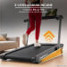Powertrain V200 3.0HP 2-in-1 Foldable Electric Walking Pad 14kph Under Desk Running Machine Home Gym Image 6 thumbnail