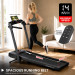 Powertrain V300 3.0HP Foldable 2-in-1 Walking Pad Treadmill with Auto Incline 14km/h Under Desk Running Machine Image 4 thumbnail