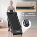 Powertrain V300 3.0HP Foldable 2-in-1 Walking Pad Treadmill with Auto Incline 14km/h Under Desk Running Machine Image 8 thumbnail