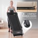 Powertrain V300 3.0HP Foldable 2-in-1 Walking Pad Treadmill with Auto Incline 14kph Under Desk Running Machine Image 8 thumbnail