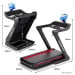 Powertrain V500 3HP Foldable Treadmill Electric Running Machine 20kmph Auto Incline Bluetooth Home Gym Cardio 130kg Image 3 thumbnail