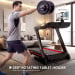Powertrain V500 3HP Foldable Treadmill Electric Running Machine 20kmph Auto Incline Bluetooth Home Gym Cardio 130kg Image 20 thumbnail