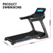Powertrain V1100 Electric Treadmill with Wifi Touch Screen Power Incline Image 3 thumbnail
