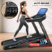 Powertrain V1100 Electric Treadmill with Wifi Touch Screen Power Incline Image 14 thumbnail