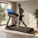 Powertrain V1100 Electric Treadmill with Wifi Touch Screen Power Incline Image 17 thumbnail