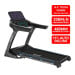 Powertrain V1100 Electric Treadmill with Wifi Touch Screen Power Incline Image 2 thumbnail