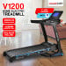 Powertrain V1200 Treadmill with Shock-Absorbing System Image 2 thumbnail