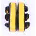 Thai Pads Kickboxing Punching Boxing Shield - Yellow Image 4 thumbnail