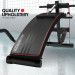 Powertrain Incline Decline Sit-Up Gym Bench with Resistance Bands and Rowing Bar Image 6 thumbnail