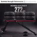 Powertrain Adjustable Weight Bench w/ Resistance Bands and 7 Backrest Positions Image 9 thumbnail