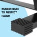 Powertrain A-Frame Weight Plate Storage Rack Heavy Duty Tree Stand for Home Gym Fitness Space Saving Organizer Image 3 thumbnail