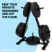 Powertrain Weight Plates Storage Home Gym Rack Image 6 thumbnail