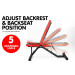 2x Powertrain 24kg Adjustable Dumbbell Home Gym w/ Exercise Bench Image 7 thumbnail