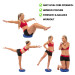 Powertrain Yoga Stability Disc Home Gym Pilates Balance Trainer - Blue Image 3 thumbnail