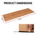 Powertrain Cork Yoga Mat with Carry Straps Home Gym Pilates - Body Line Image 4 thumbnail