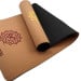 Powertrain Cork Yoga Mat with Carry Straps Home Gym Pilates - Chakras thumbnail