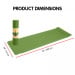 Powertrain TPE Yoga Pilates Exercise Mat 6mm - Green Image 7 thumbnail