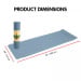 Powertrain TPE Yoga Pilates Exercise Mat 6mm - Sky Blue Image 3 thumbnail