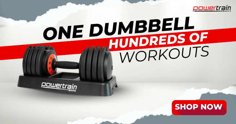 Shop adjustable dumbbells at Powertrain Shop adjustable dumbbells at Powertrain