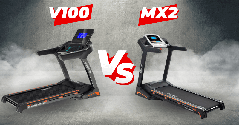 Powertrain V100 vs MX2 Our Best Running Treadmills Compared