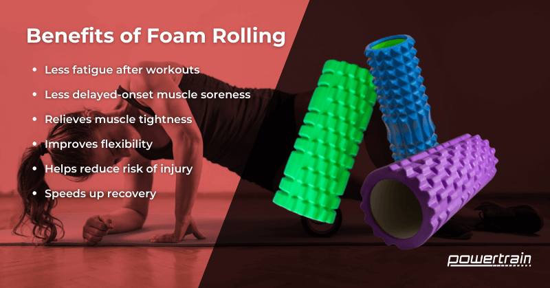 Various benefits of foam rolling